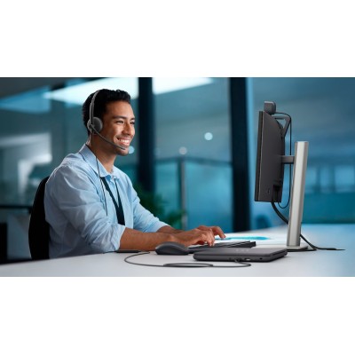 Гарнітура Dell Wired Headset - WH125, чорний