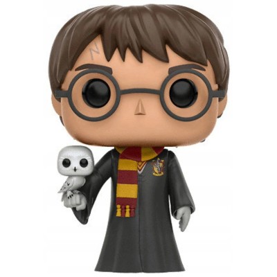 Фігурка Funko POP Movies: Harry Potter - Harry w/Hedwig (Exc) (5908305237327)