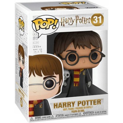 Фігурка Funko POP Movies: Harry Potter - Harry w/Hedwig (Exc) (5908305237327)