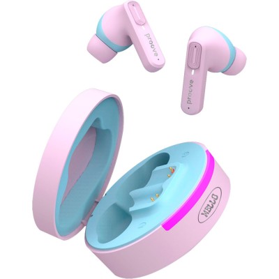 Бездротові навушники Proove Mello TWS with ANC (APP) cotton candy