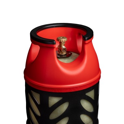 Балон газовий композитний Gutgas Ragasco CRS-18.2, 18.2л, пропан/бутан 7.5кг/8.5кг, 30бар, вентиль Shell (український стандарт),