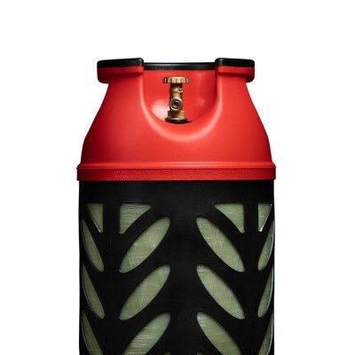 Балон газовий композитний Gutgas Ragasco CRS-24.5, 24.5л, пропан/бутан 10кг/12кг, 30бар, вентиль Shell (український стандарт), 5