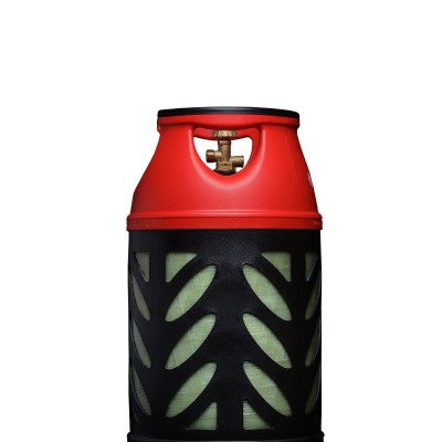 Балон газовий композитний Gutgas Ragasco CRS-24.5, 24.5л, пропан/бутан 10кг/12кг, 30бар, вентиль Shell (український стандарт), 5