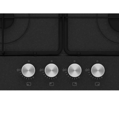 Варильна поверхня Franke газова, 60см, емальовані реш, чорний (106.0670.100)