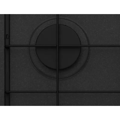 Варильна поверхня Franke газова, 60см, емальовані реш, чорний (106.0670.100)