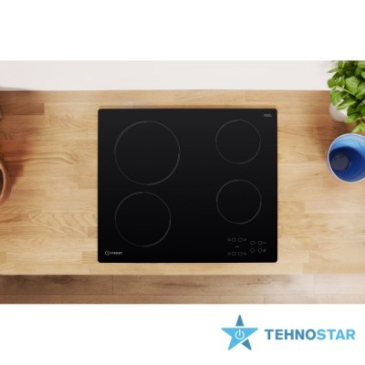 Варильна поверхня Indesit електрична склокерамічна, 60см, чорний (RI161C)