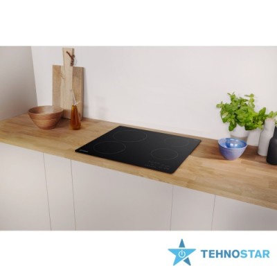 Варильна поверхня Indesit електрична склокерамічна, 60см, чорний (RI161C)