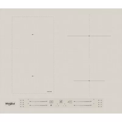 Варильна поверхня Whirlpool індукційна, 60см, розширена зона, бежевий (WLS2760BF/S)