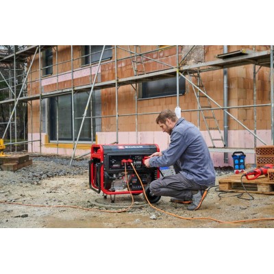 Генератор бензиновий Einhell TC-PG 8000 230В/400В, 3.3/8.0кВт, електростартер, AVR 25л, 96.74кг (4152640)
