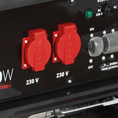 Генератор бензиновий Einhell TC-PG 8000 230В/400В, 3.3/8.0кВт, електростартер, AVR 25л, 96.74кг (4152640)