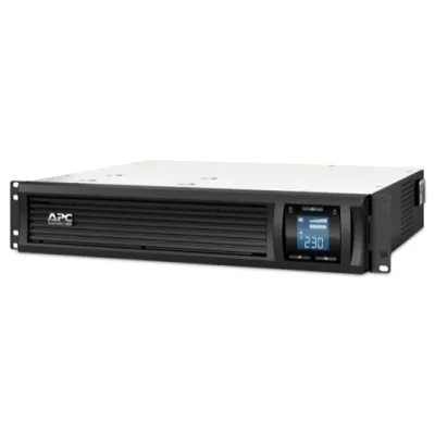 Джерело безперебійного живлення APC Smart-UPS C 3000VA/2400W, RM 2U, LCD, USB, 8xC13, 1xC19 (SMC3000RMI2U)