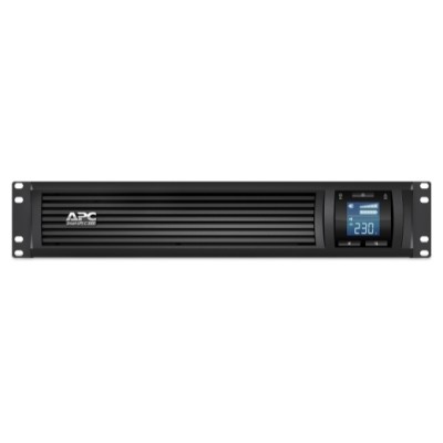 Джерело безперебійного живлення APC Smart-UPS C 3000VA/2400W, RM 2U, LCD, USB, 8xC13, 1xC19 (SMC3000RMI2U)