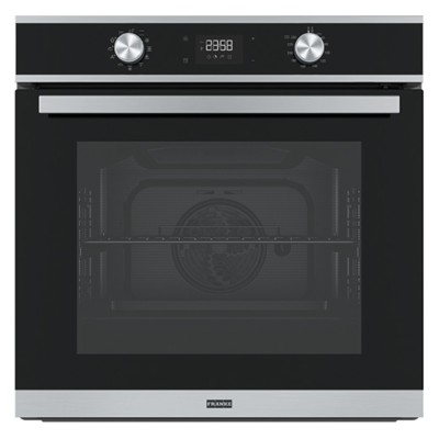 Духова шафа Franke електрична, 71л, піроліз, сенсорное упр, дисплей, таймер, чорний+нерж (116.0606.096)