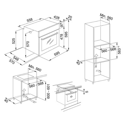 Духова шафа Franke електрична, 71л, піроліз, сенсорное упр, дисплей, таймер, чорний+нерж (116.0606.096)