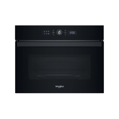 Духова шафа Whirlpool електрична компактна, 40л, дисплей, конвекція, ф-ція мікрохвиль, чорний (WMW47HMB)