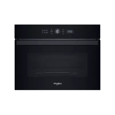 Духова шафа Whirlpool електрична компактна, 40л, дисплей, конвекція, ф-ція мікрохвиль, чорний (WMW47HMB)