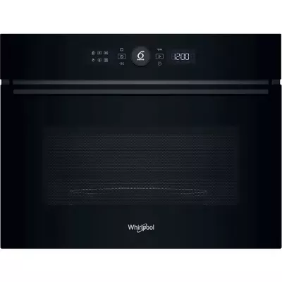 Духова шафа Whirlpool електрична компактна, 40л, дисплей, конвекція, ф-ція мікрохвиль, чорний (WMW57DMB)