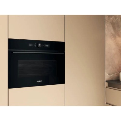 Духова шафа Whirlpool електрична компактна, 40л, дисплей, конвекція, ф-ція мікрохвиль, чорний (WMW57DMB)