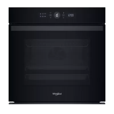 Духова шафа Whirlpool електрична, 73л, A+, дисплей, конвекція, телескопічні напрямні, чорний (WOI4S8PM2SBA)