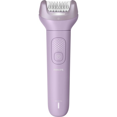 Епілятор Philips Series 9000 дисковий, аккумул., пінцет.-32, волог.+сух., насадок-6, футляр, фіолетовий (BRE728/00)