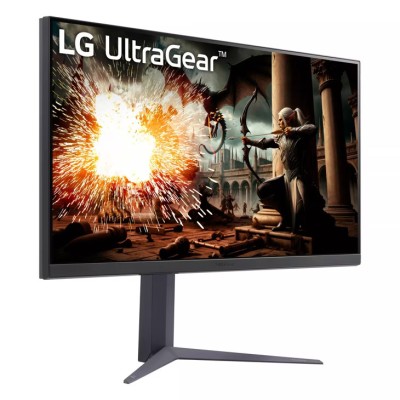 Монітор LG 31.5" 32GS75Q-B 2xHDMI, DP, Audio, IPS, 2560x1440, 180Hz, 1ms, sRGB 99%, G-SYNC, FreeSync, Pivot, HDR400