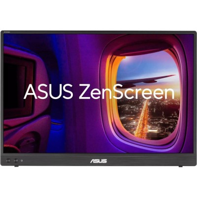 Монітор портативний Asus 16" ZenScreen MB16FC mHDMI, 2xUSB-C, Audio, IPS, 1920x1200, 16:10, 75Hz, Cover (90LM0CB1-B01N71)