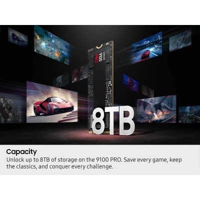 Накопичувач SSD Samsung M.2 8TB PCIe 5.0 9100PRO (MZ-VAP8T0BW)