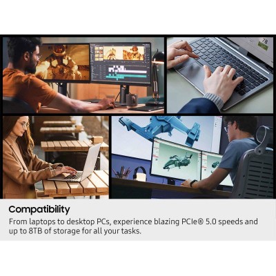 Накопичувач SSD Samsung M.2 8TB PCIe 5.0 9100PRO (MZ-VAP8T0BW)