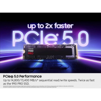 Накопичувач SSD Samsung M.2 8TB PCIe 5.0 9100PRO (MZ-VAP8T0BW)