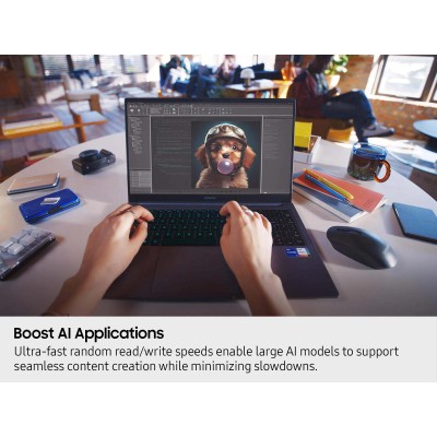 Накопичувач SSD Samsung M.2 8TB PCIe 5.0 9100PRO + радіатор (MZ-VAP8T0CW)