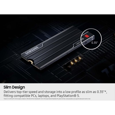 Накопичувач SSD Samsung M.2 8TB PCIe 5.0 9100PRO + радіатор (MZ-VAP8T0CW)