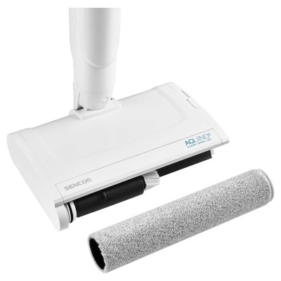 Пилосос Sencor безпровідний миючий, конт для води-0.4л, автон. робота до 40хв, вага-2.8кг, НЕРА, білий (SVW3500WH)