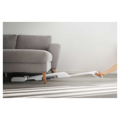 Пилосос Sencor безпровідний миючий, конт для води-0.4л, автон. робота до 40хв, вага-2.8кг, НЕРА, білий (SVW3500WH)