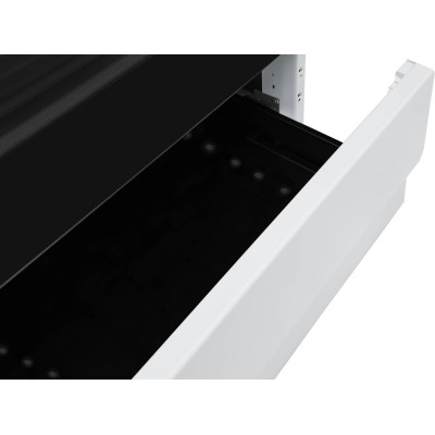 Плита Hansa газова, 70л, 50x60см, газ-контроль, електричне запалювання в ручках, білий (FCGW510009H)