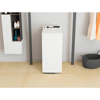 Пральна машина Whirlpool вертикальна, 6,5кг, 1200, С, 60см, дисплей, інвертор, білий (TDLRB65242BSEU/N)