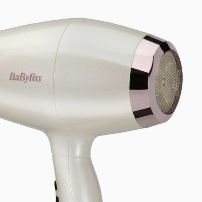Фен Babyliss Stardust Shimmer, 2000Вт, 3 режими, іонізація, хол. обдув, 1 насадка, білий (5914PE)