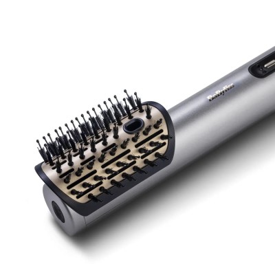 Фен-щітка Babyliss Limited Edition SilverGold, 1600Вт, 4 режими, іоніз-я, хол. обдув, кераміка, сірий (AS6555E)