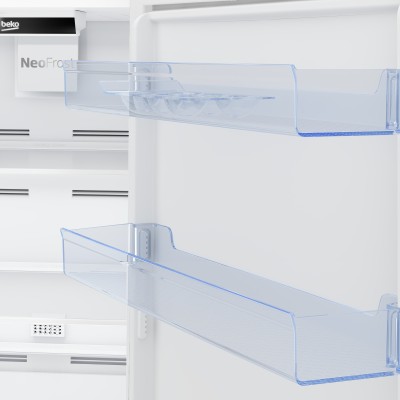 Холодильник Beko з нижн. мороз., 203x60x67, xолод.відд.-253л, мороз.відд.-109л, 2дв., E, NF, білий (RCNA406I40WN)