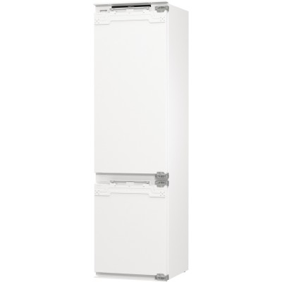 Холодильник Gorenje вбудований з нижн. мороз., 193,7x69x55см, 2 двері,284(76)л, А+, NF+, Зона св-ті, Диспл, Wi-Fi, Біли (NRKI519