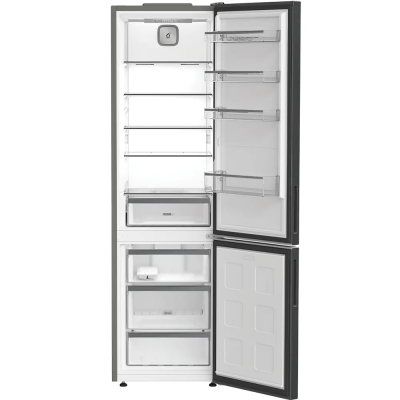 Холодильник Whirlpool з нижн. мороз., 203.5x60х66.3, холод.відд.-231л, мороз.відд.-104л, 2дв., А++, NF, інв., зона нульова, сіри