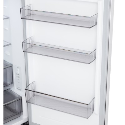 Холодильник LG з нижн. мороз., 186x60х68, холод.відд.-220л, мороз.відд.-113л, 2дв., E, NF, інв., диспл внутр., зона св-ті, білий