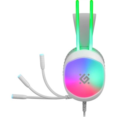 гарнітура DEFENDER Eclipse, USB, 2м, White (62440)