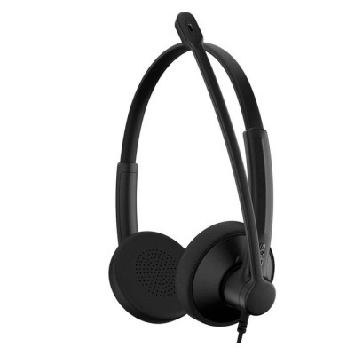 Гарнітура комп'ютерна стерео On-Ear EPOS IMPACT 100 UC, USB C + A, односпрямований, 2м, Чорний (1001420)