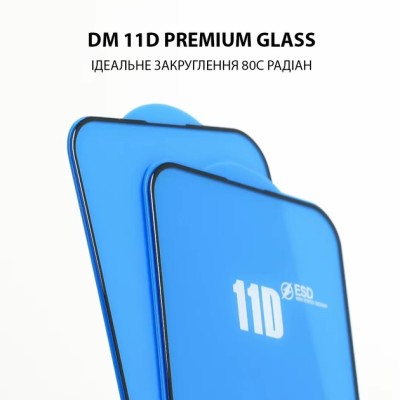 Захисне Скло DM 11D Premium Glass Xiaomi Redmi Note 13 Black