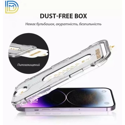 Захисне Скло DM Dust-Free Box Glass Для IPhone 17 Air Black