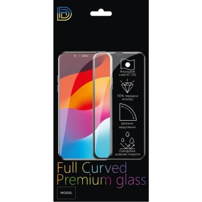 Захисне Скло DM Full Curved Premium Glass Для Samsung A55 Black