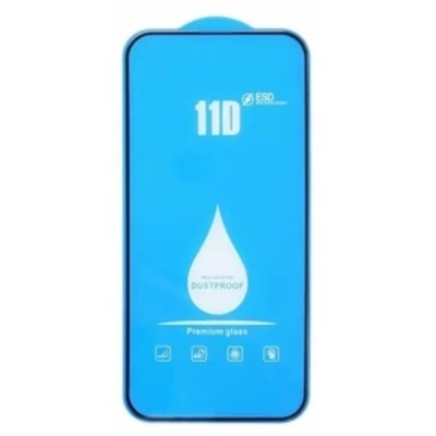 Захисне скло iPhone 17 Air DM 11D Premium Glass Black (no Package)