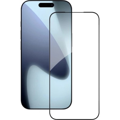 Захисне скло iPhone 17 Pro Max Full Coverage Black