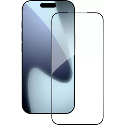 Захисне скло iPhone 17 Pro Max Full Coverage Black