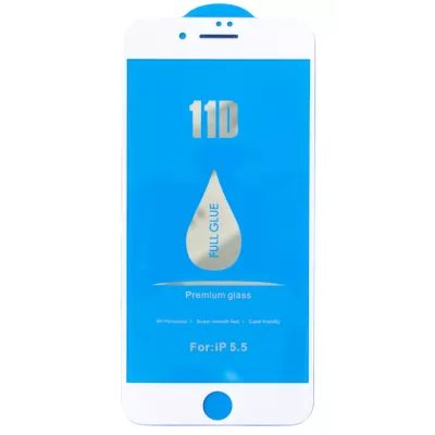 Захисне скло iPhone 7 Plus / 8 Plus DM 11D Premium Glass White